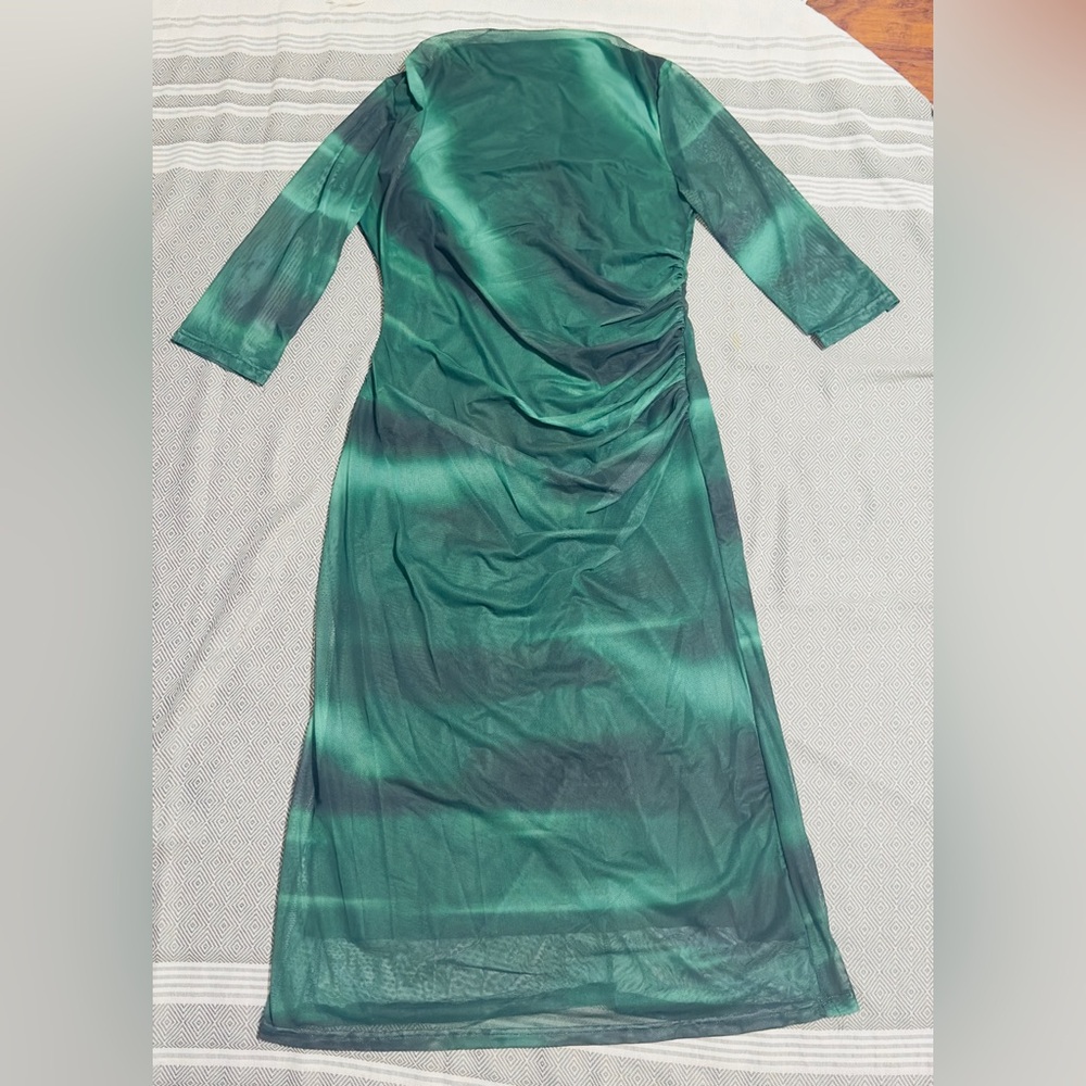 Elegant Green Women's Dress